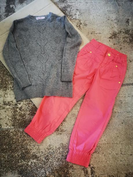Balík dievča 116 pulover, nohavice, 104–116