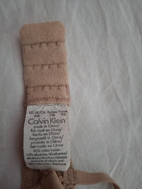 Mäkká podprsenka, calvin klein,75b