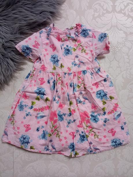 Dievčenské kvetované šaty (92), dopodopo,92