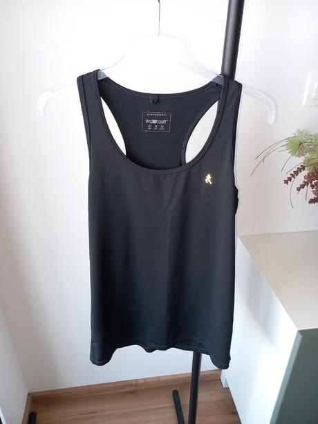 Čierne tričko na cvičenie atmosphere 38/m, atmosphere,m