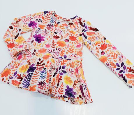 Tunika/tričko s točiacou sukničkou/volánom, 92