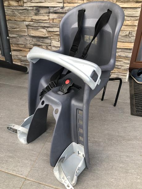 Predná sedačka na bicykel,