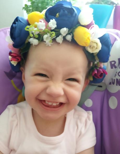 Kvetinová čelenka, parta,