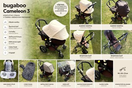 Bugaboo chameleon 3, kompletný set, všetko v cene, bugaboo,bugaboo cameleon 3