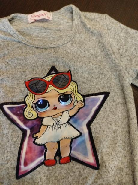 Šaty lol,svietia oči 128, 128