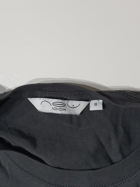 Jednoduché elastické tričko, new look,36