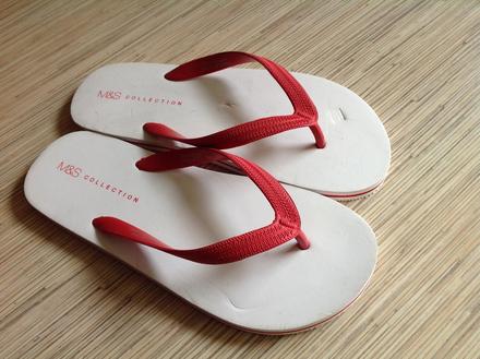 Šľapky m&s 42/43, 42