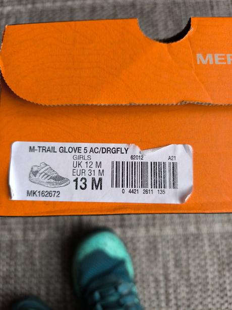 Outdoor tenisky merrell trail glove, merrell,31