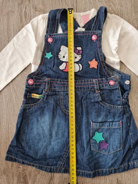 Šaty s tričkom hello kitty, palomino,80