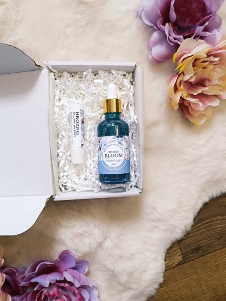 Darčekový set telový olej moon bloom,