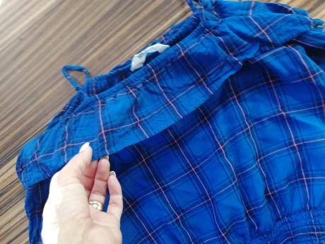 Blúzka s holými ramenami, h&m,146