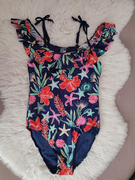 Kvetinové plavky 158/164, reserved,158