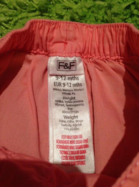 Lahucke sortky, f&f,80