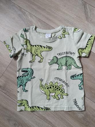 Lindex tričko s dinosaurami, lindex,92