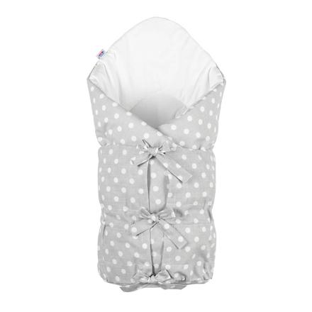 Klasická šnurovacia zavinovačka sivá,