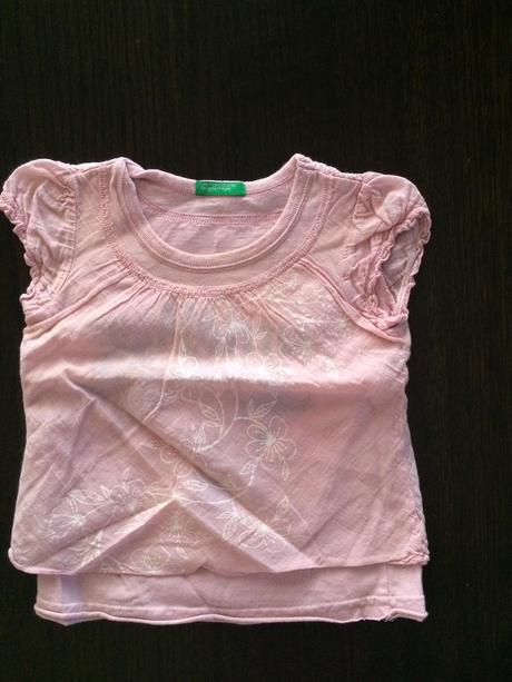 Tričko - výborný stav 74/80, benetton,74