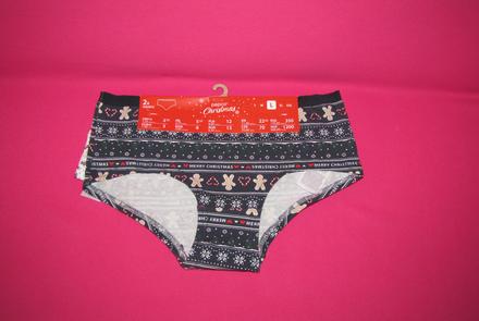 2 x nohavičky s vianočným motívom, pepco,l / m