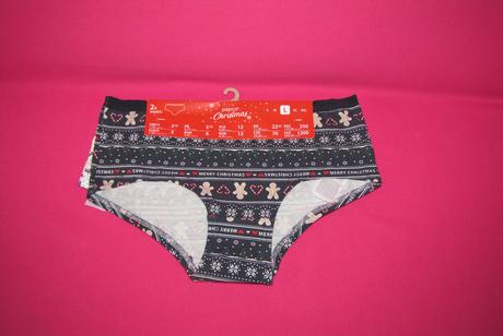 2 x nohavičky s vianočným motívom, pepco,l / m
