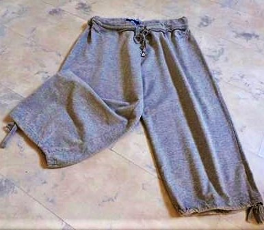 3/4 teplákové bermudy, xl