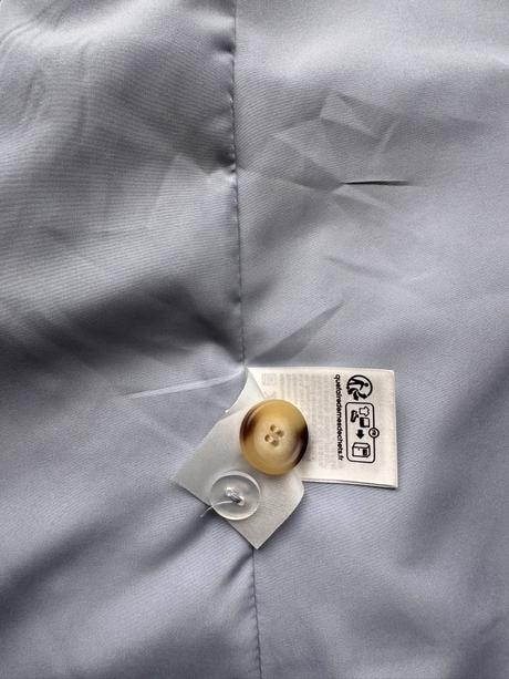 H&m - baby blue blazer, h&m,xs