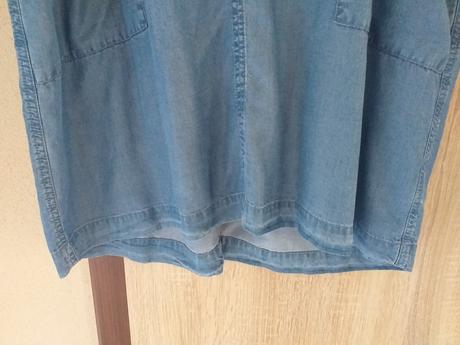 Nové rifľové/džínsové šaty 38 tencel/lyocell 38, f&f,38