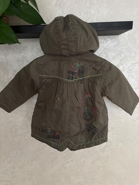 Jarna predlzena bunda kabat next velkost 92, next,92