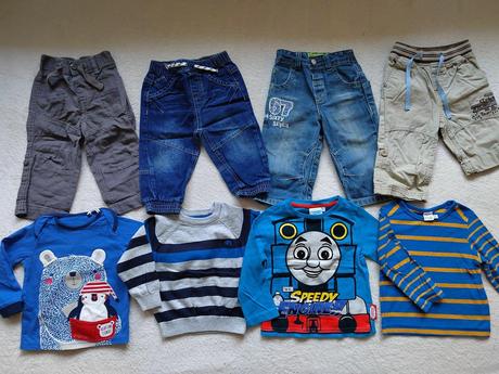 Balík 8ks pre chlapca 9-12 mesiacov, 68–80