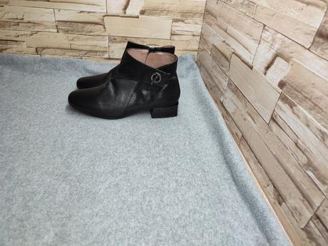 Hispanitas 37 - dámske kožené čierne topánky, 37
