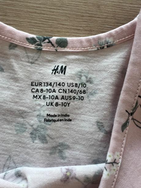 Dievčenské šaty, h&m,134