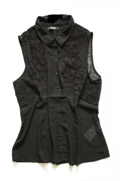 Prekrásna blúzka s čipkou, l