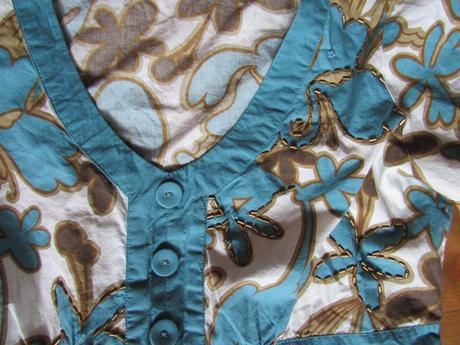 Korálková tunika, papaya,l