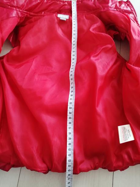 Vesticka červená pre dievčatka veľ. 110 - 116, funky diva,110