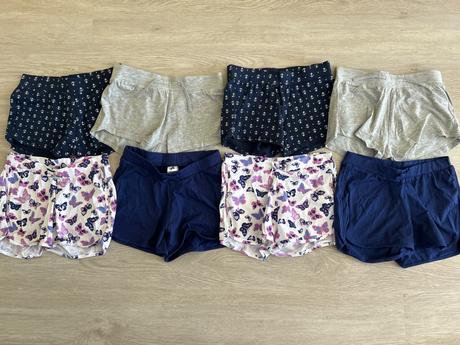 Dievcenske bavlnene sortky vel. 140, palomino,140