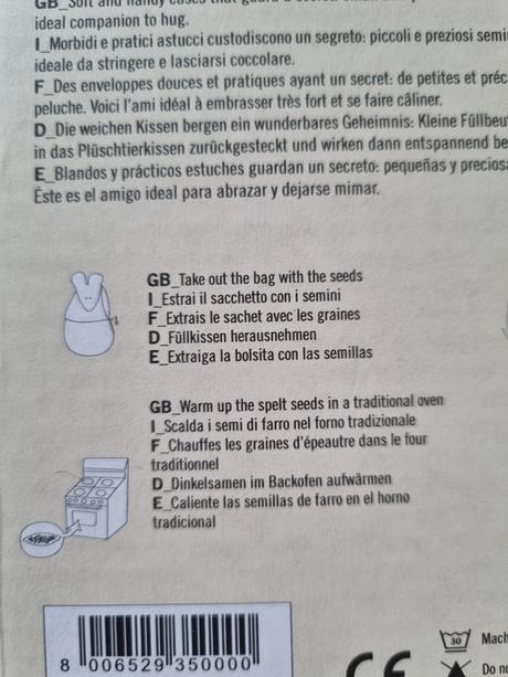 Detsky plysovy termofor zn. olli, 