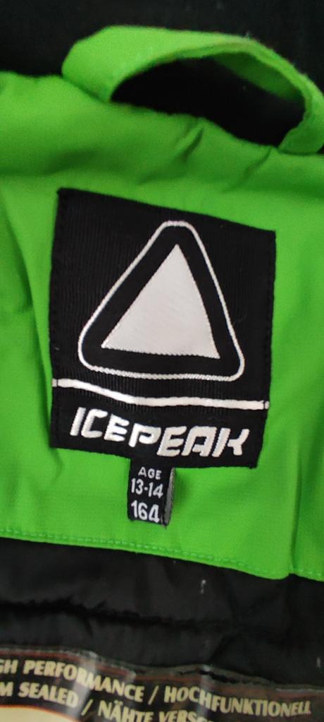 Technická lyžiarska bunda icepeak+nohavice etirel, 164