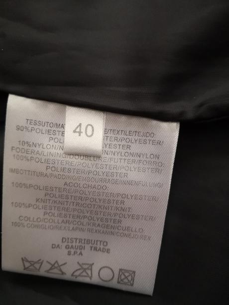 Prechodný kabátik gaudi s pravou kožušinkou, gaudi,s