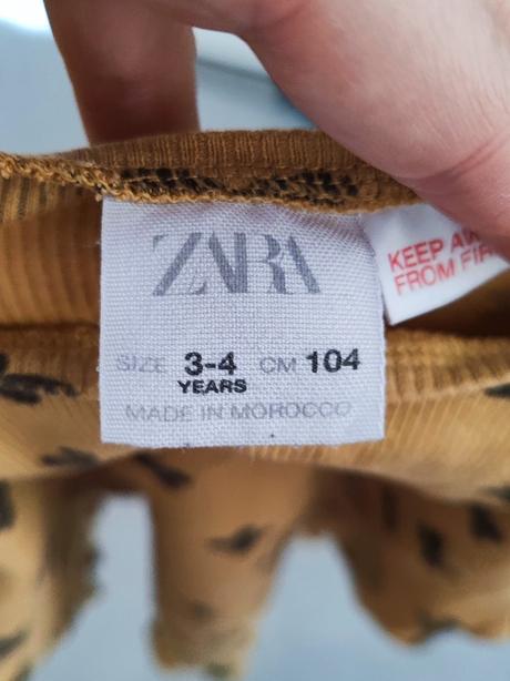 Rebrovaný top zara, zara,104