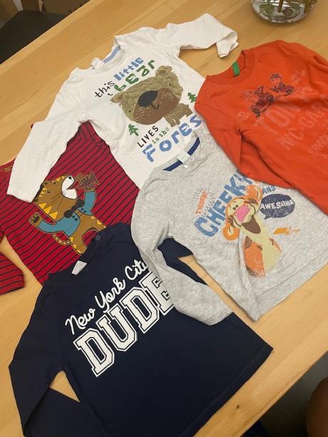 Tricka pre chlapca benetton, h&m 5 kusov na 1 rok, h&m,80