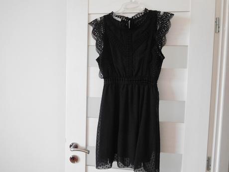Šaty čierne, dámske 38,v, 36