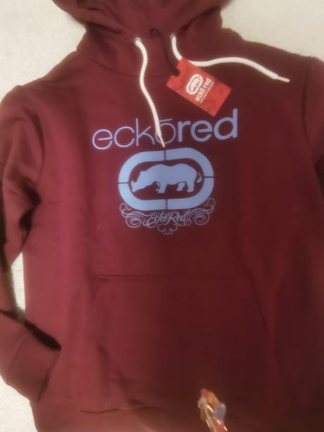 Mikina s kapucňou ecko red, ecko unltd.,xl