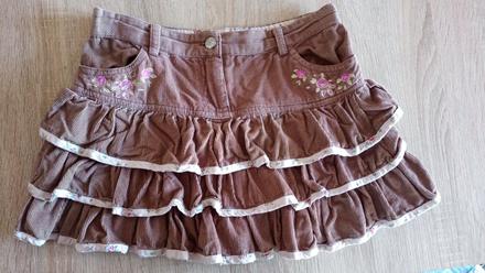 Menčestrová sukňa v.5-7r,110-122, 110