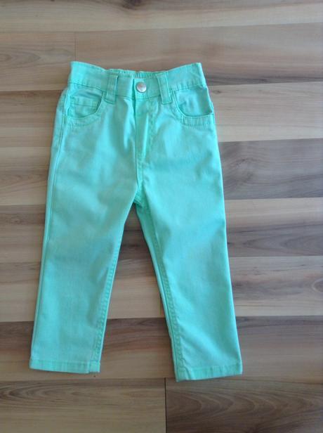 Neónovo-zelené rifličky, 1 1/2-2r., 92