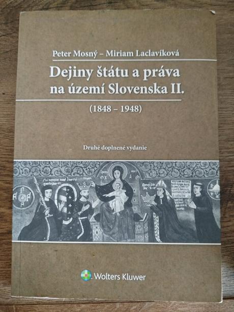 Dejiny štátu a práva, 