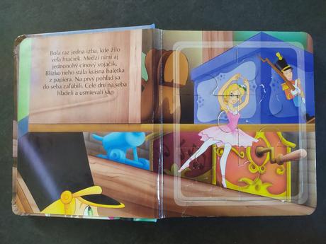 Kniha s puzzle cínový vojačik,