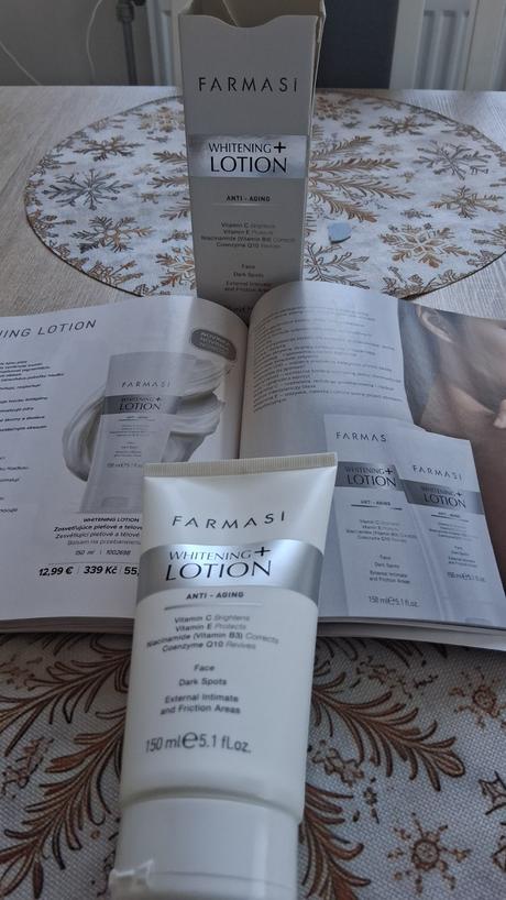 Zosvetlujuce telové mlieko, 