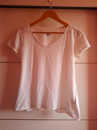 Obyčajne biele tričko, takko,s