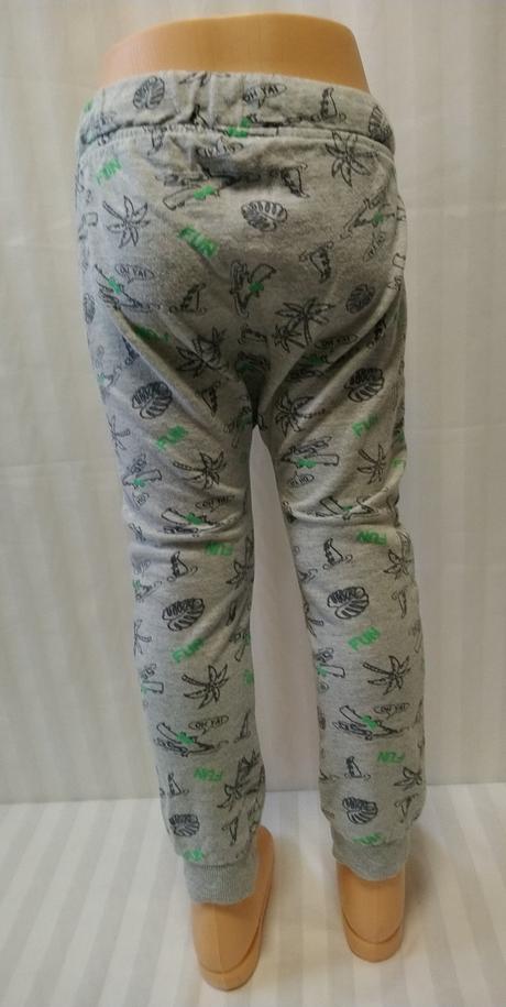 Detské sivé tepláky s motívom, pepco, pepco,92