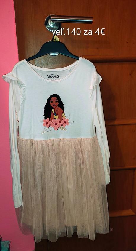 Nové šaty s dlhým rukávom veľ 140, sinsay,140