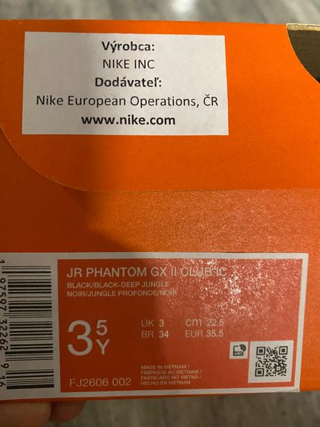 Detské halovky, nike,35