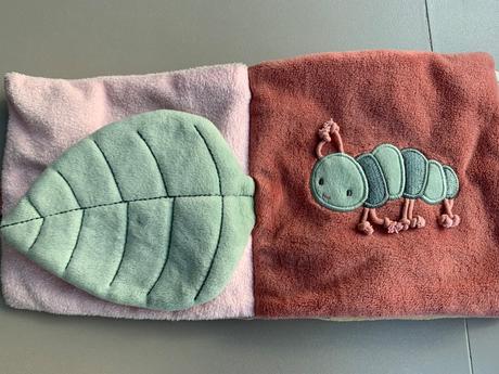 Little dutch knižka plyšová veľká kvety a motýle, 